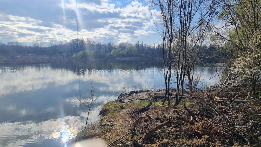 REL4000928 teren de vanzare la lac si DN1 in Snagov - 2