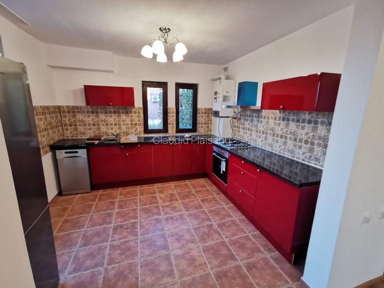 Corbeanca, inchiriez vila superba, stil american, cu semineu si panouri solare - 6