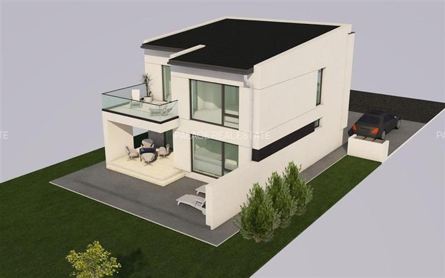Vila de vanzare Valea Ursului , proiect nou, 4 camere  teren 650 mp - 4