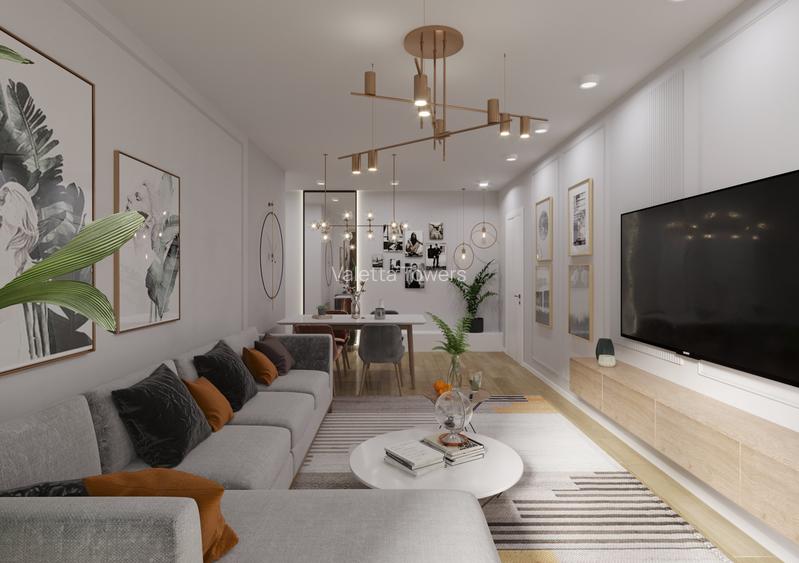 2 camere / 73mp utili / parter cu gradina/ Valletta Towers / Craiova - 6