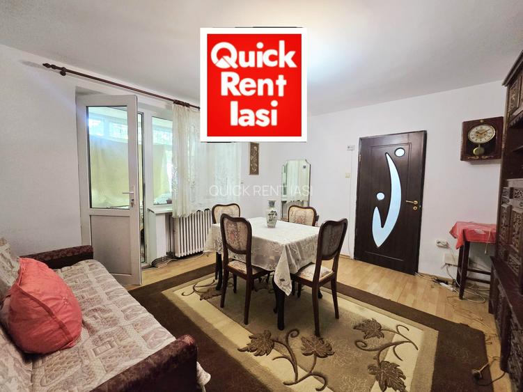 Copou Codrescu Langa Universitatea Cuza Apartament 2Camere Mobilat De Inchiriat - 7
