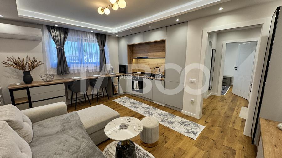 Apartament SUPERB 2 camere MOBILAT UTILAT 40mpu Doamna Stanca Sibiu - 3