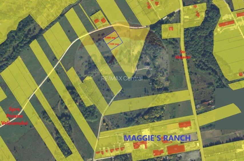 Teren extravilan Rasnov , Glajerie-Str Poiana velicanului, 2 X 1100mp - 5