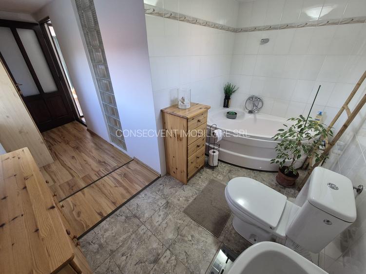CASA 3 dormitoare, stil rustic-contemporan utilată complet, comision 0 - 13