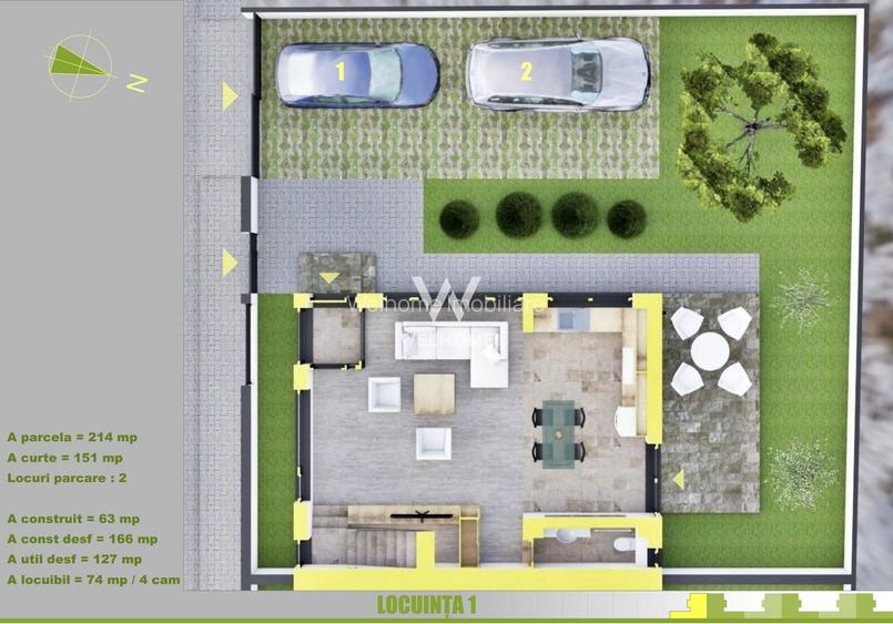 Casa MODERNA cu etaj RETRAS, zona Triajului, Selimbar - 12