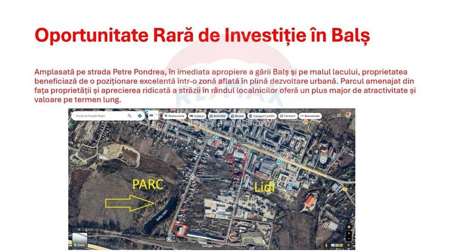 5800mp, intravilan, toate utilitatile, oportunitate investitie, Bals - 14