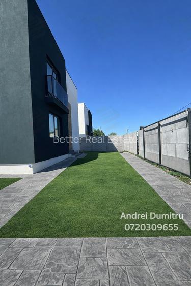 Casă modernă P+1 în Comuna Berceni – 4 camere, teren 310 mp, utilități - 4