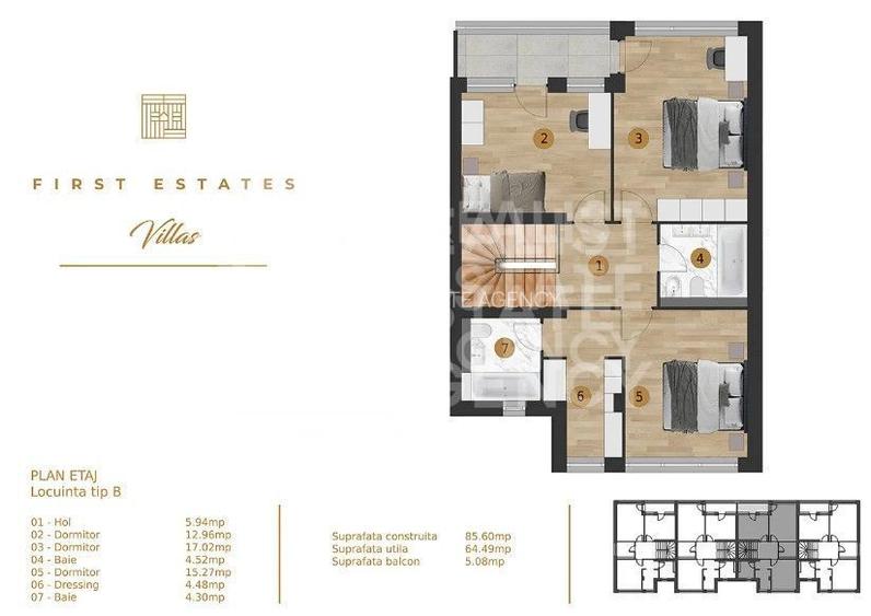 Vilă modernă și luminoasă, 152 mp, de închiriat în Pipera - 6