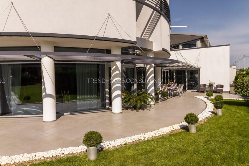 PROPRIETATE DEOSEBITA CU DESING PREMIAT,P+1, 637 mp,SMART HOME-PISCINA - 23