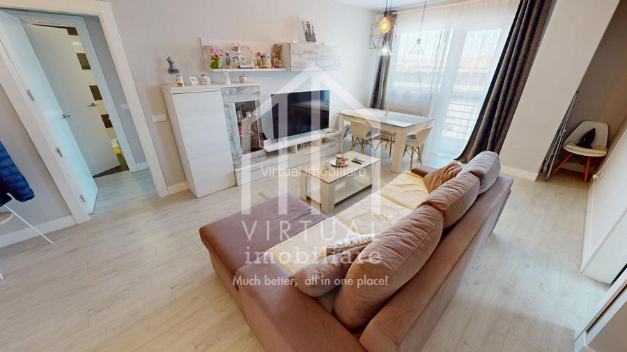 Apartament de vanzare in Sibiu, 77 mp, mobilat si utilat, cartier Alma - 12