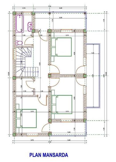CASA 4 CAMERE, INTABULATA, TEREN 420 MP IN SANPETRU, ZONA SUBCETATE RESIDENCE - 16