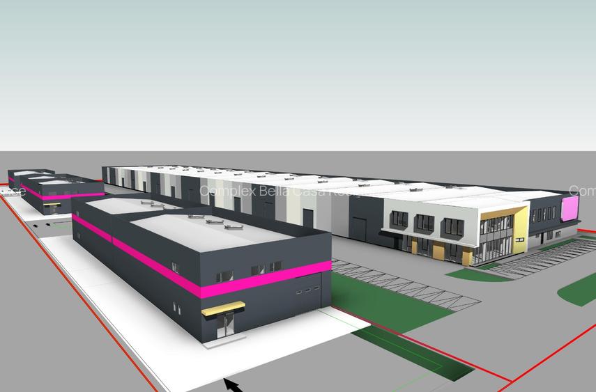 Industriilor Chiajna,parc 5hale x 470 mp, ISU,acces tir,parcare,prima inchiriere - 10