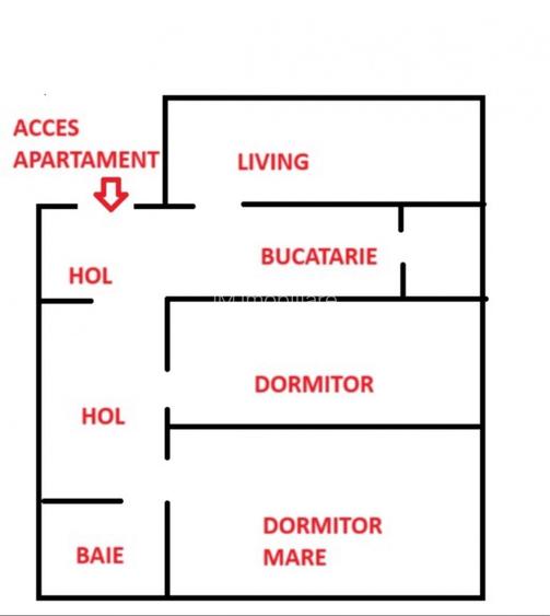 Lipovei - Ap de 3 cam decomandat - Su: 64mp - Centrala Proprie - 10