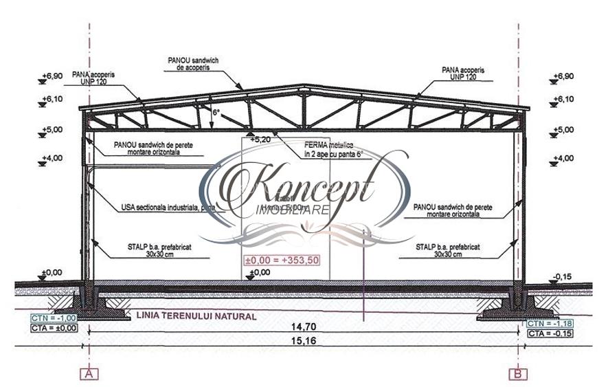 Hala noua cu acces TIR in Baciu - 5