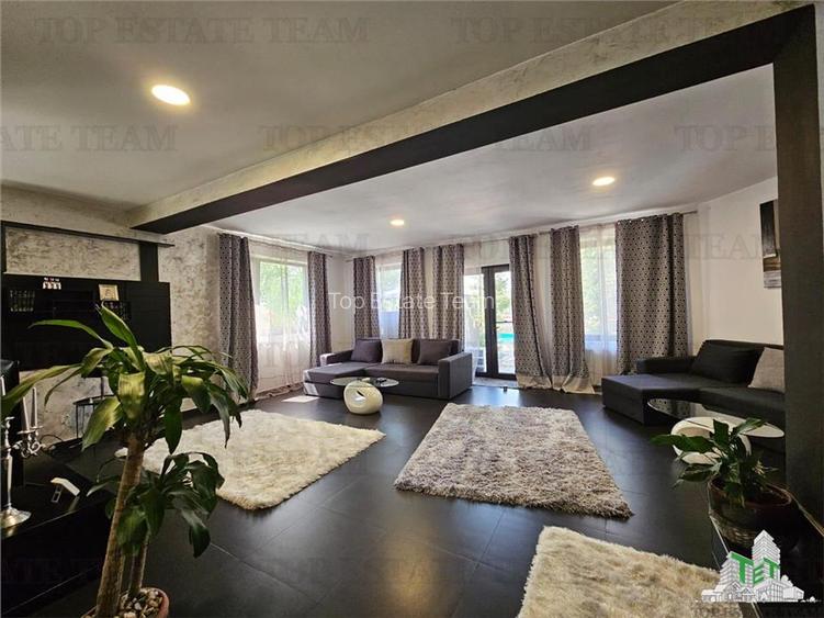 Vila superba, cu piscina, 970mp teren, D+P+E+M, gradina amenajata+pomi fructifer - 30