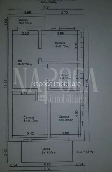 Casa 7 camere de vanzare in Andrei Muresanu, Cluj Napoca - 7