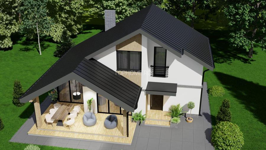 Casa | P+M | 110mp | 400mp Curte | 700m pana la DN1 | Otopeni - 2