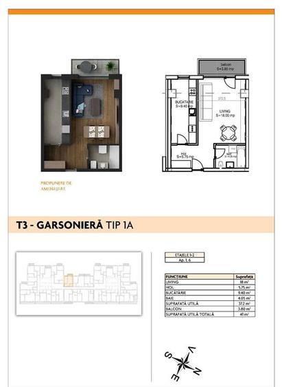 Aparatorii Patriei - Apartament 2 camere - 6