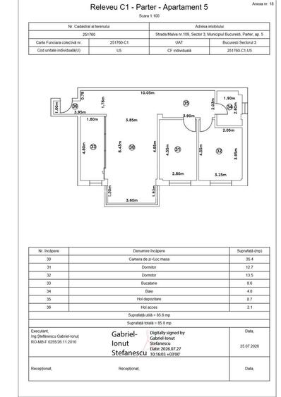 Titan- Bloc boutigue- apartament 3 camere - 7