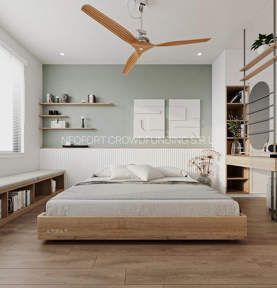 Neofort 50 Titan II–3 camere cu terasa si curte, langa metrou, promotie parcare