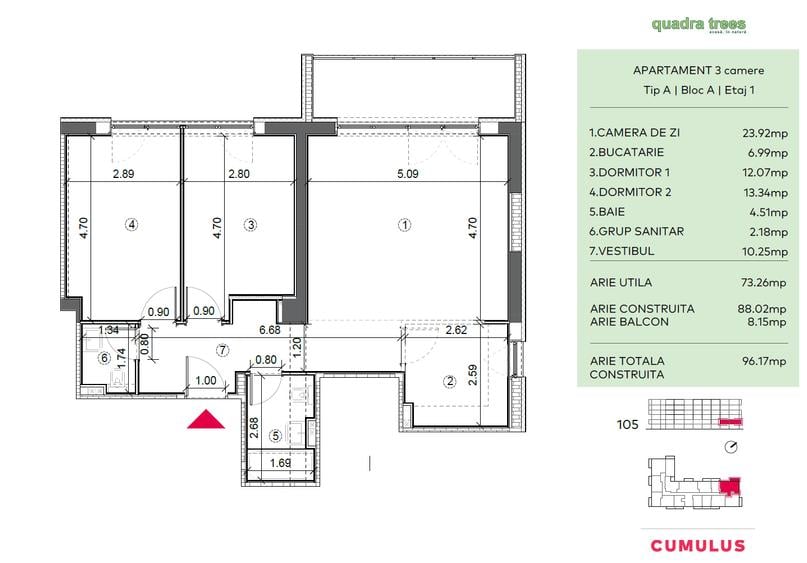 Faza 3 în vânzare! 3 camere, spațios. Direct Dezvoltator - zona Drumul Taberei - 2