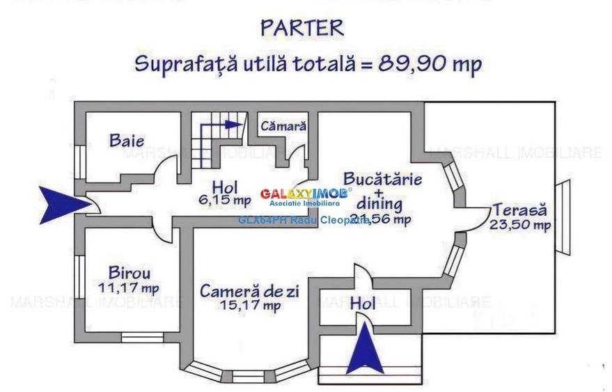Vanzare vila 5 camere, P+M, Paulesti - 27