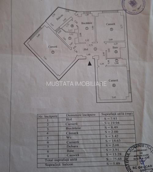 Apartament 3 camere 81mp, Ansamblul Dorobantilor. - 2