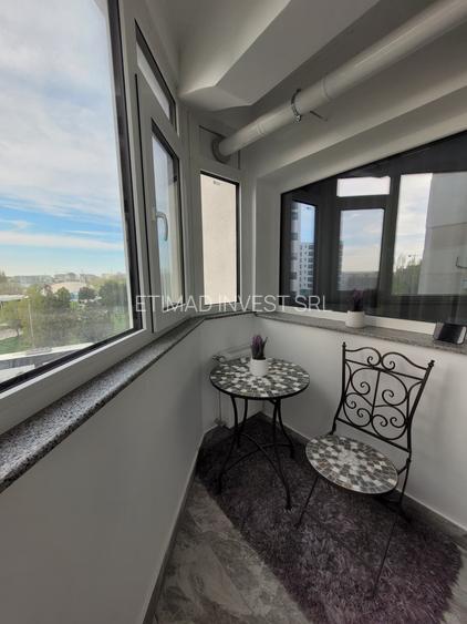 TOMIS NORD - CAMPUS - 2 camere mobilat modern - termen lung - 600 Euro - 25