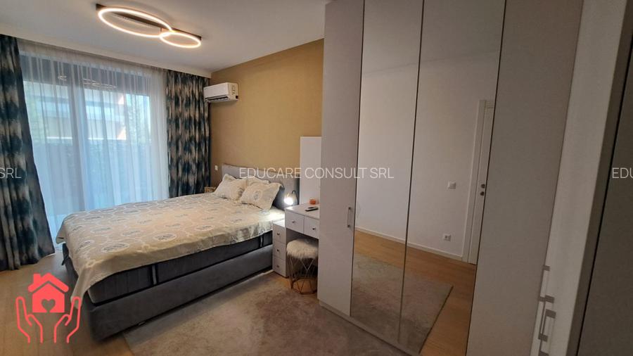 Baneasa Shopping City-3 camere cu gradina 60 mp, complex securizat, loc de joaca - 9