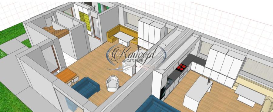 Duplex cu panouri fotovoltaice si panorama in Dambul Rotund - 8