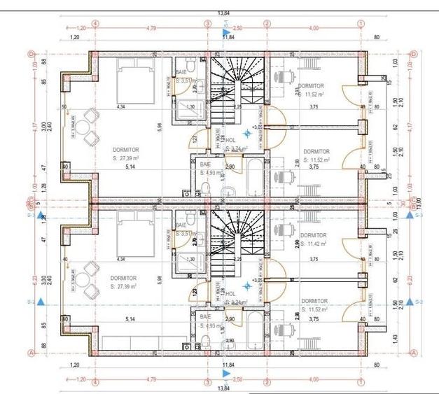 Braytim-Mures | Case insiruite | P+1E | 4 camere | 4 Bai | Garaj - 5