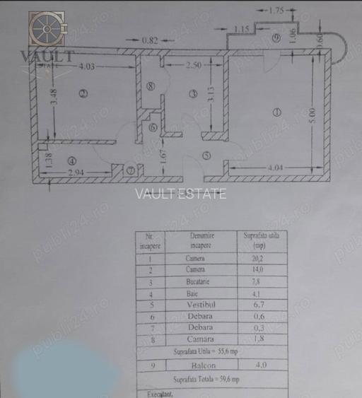 2 camere - An 1987 - Decomandat - Obor/Tei - 1