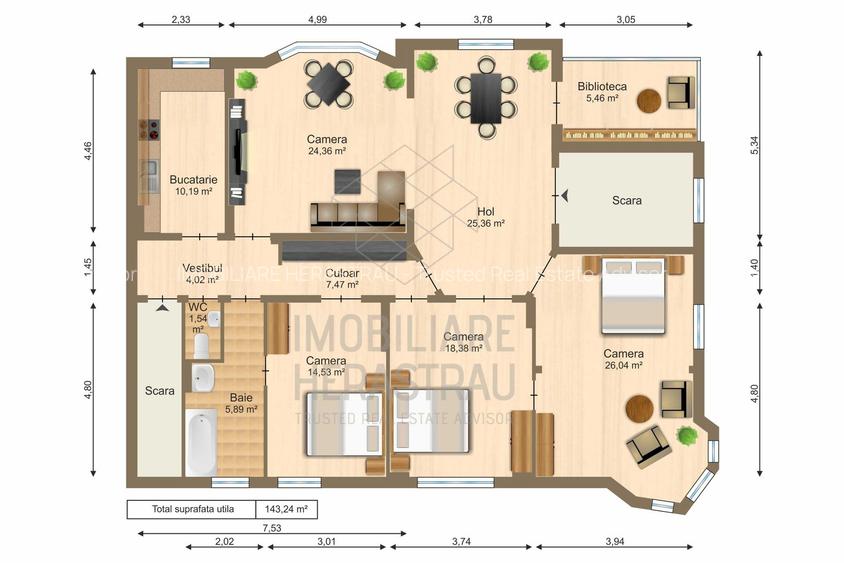 Solento Suite | Aristocratie solemna intr-un apartament superb | zona Dacia - 1