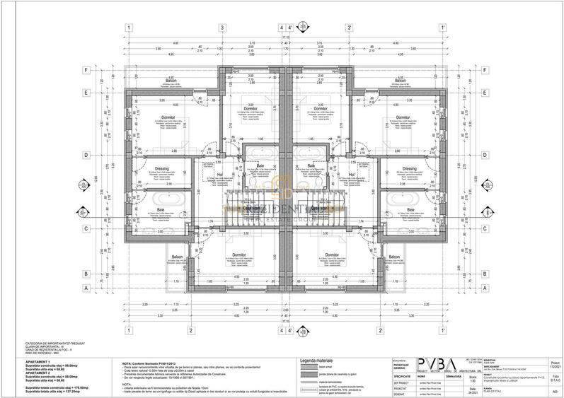 Vila duplex cu 5 camere, finisaje moderne, P+1+Pod - Comuna Berceni - 2