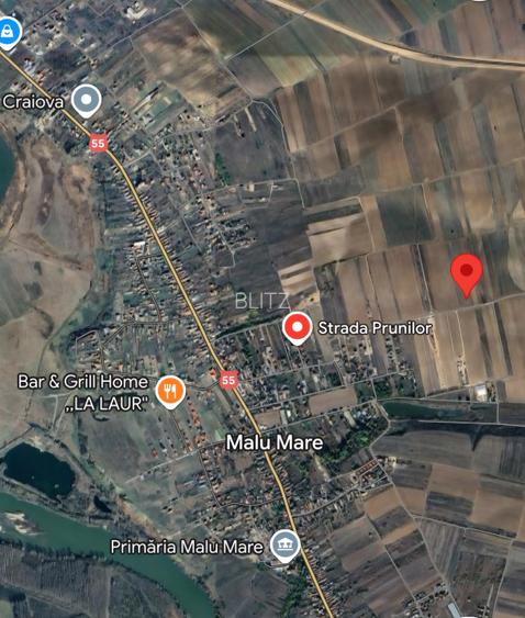 Teren extravilan, 5000 mp, zona Malu Mare - 2