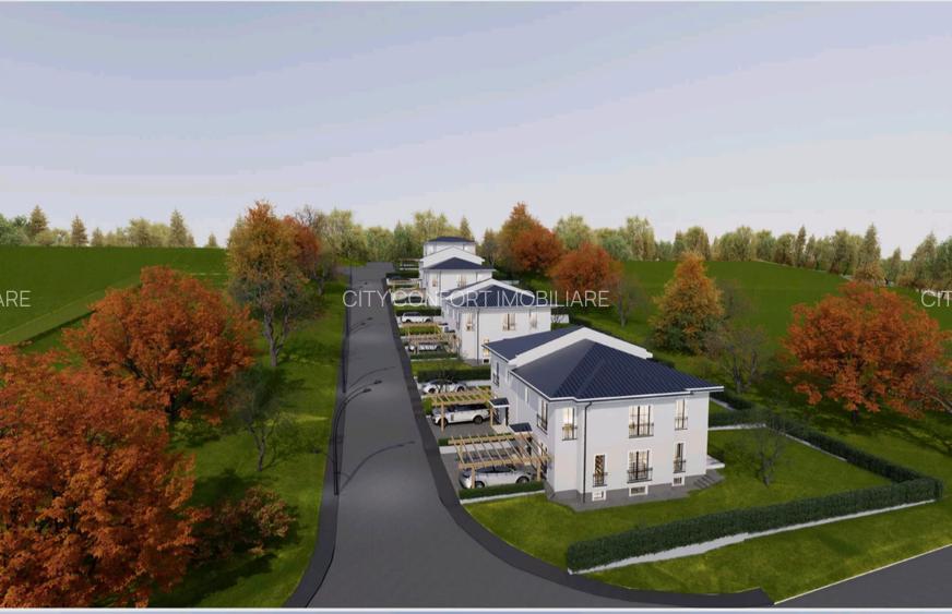 Terenuri autorizate pentru construcție duplexuri și casă Apahida - 3