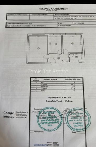 Apartament 2 camere decomandat, Navodari, zona Penny - 10