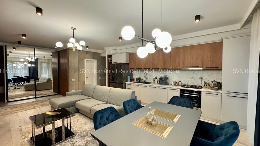 REA1026209 3 camere lux parter cu gradina complex ELA Baneasa - 2