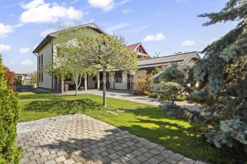 VILĂ EXCEPȚIONALĂ TUNARI | 1534 MP TEREN | 5 DORMITOARE | GARAJ + CRAMĂ - 2