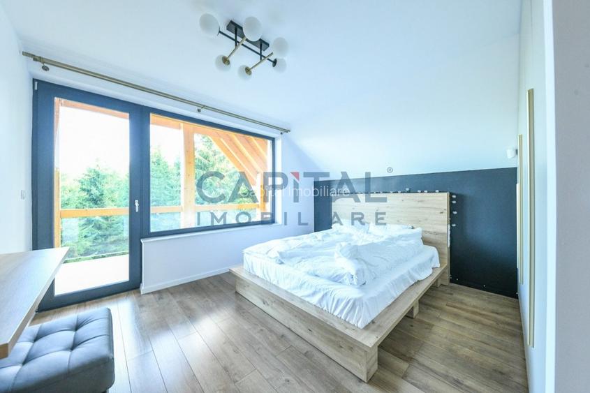 Pensiune de lux, 8 dormitoare D+P+M+P, teren 2200 mp, Statiunea Muntele Baisorii - 16