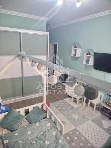 Apartament cu 3 camere si 2 bai, mobilat si utilat in Giroc la asfalt. - 13