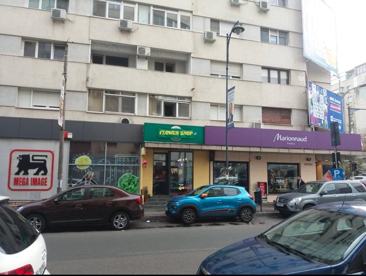 Spatiu comercial ultracentral Magheru Rosetti stradal vad pietonal