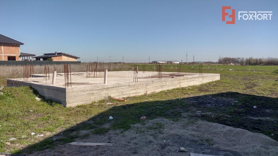 Teren de vanzare, Sacalaz - 672 mp, bransat gaz si curent - 4