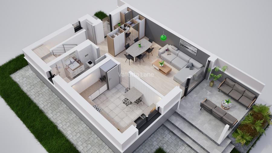 Vilă duplex – combinația perfectă între stil și funcționalitate - 9