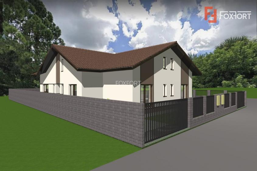 Teren intravilan pretabil constructii, autorizatie + fundatie, Giarmata-Vii - 9