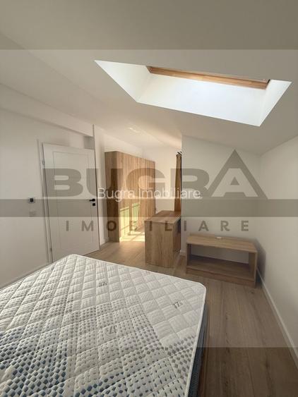 Apartament cu 4 camere, 100 mp, parcare,  gradina,  zona L. Merlin - 9