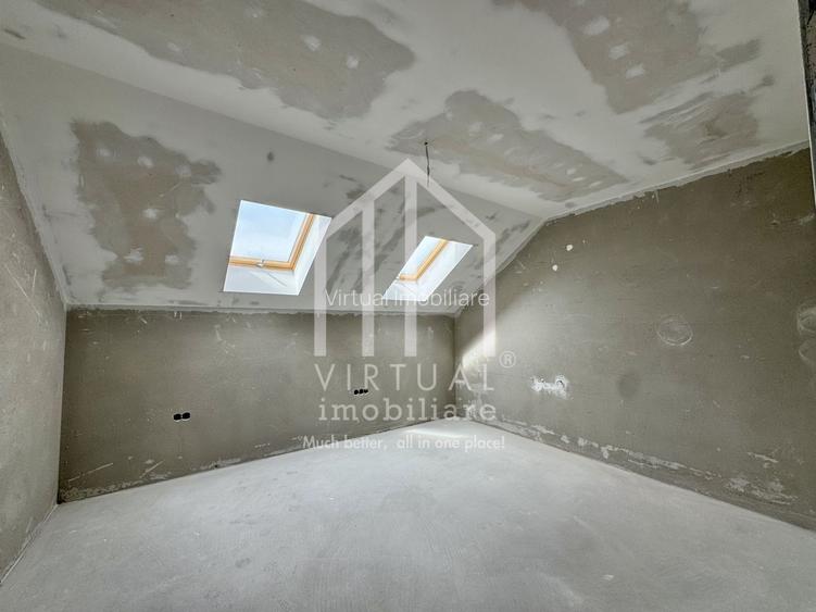 Casa cuplata cu 5 camere, 127mp utili, 136mp curte libera, Sura Mica - 11