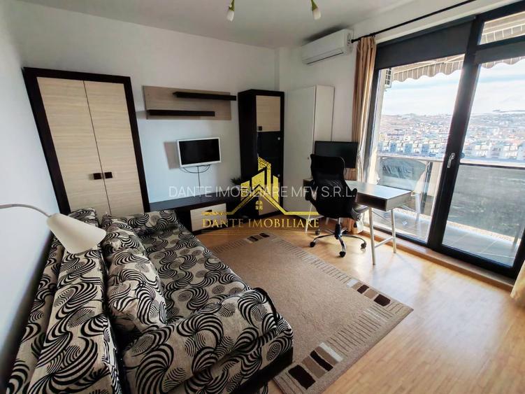 1 camera, decomandat, modern, bloc nou, parcare, balcon, Borhanci - 2