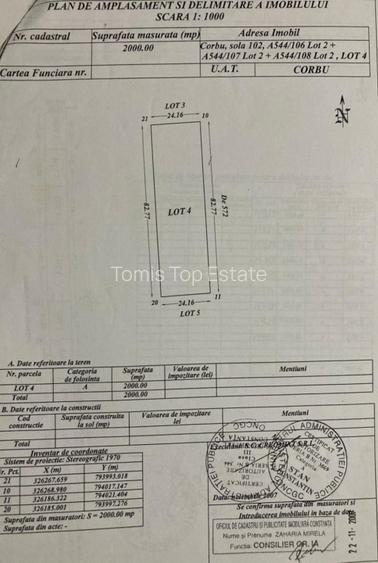 Teren extravilan in Corbu, 2000 MP, zona Plaja Corbu - 4