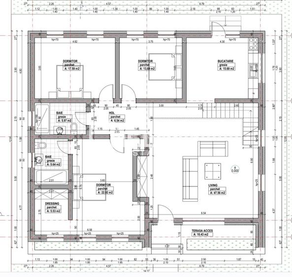 Casă/Sânpetru/Drum asfaltat/ Parter - 3